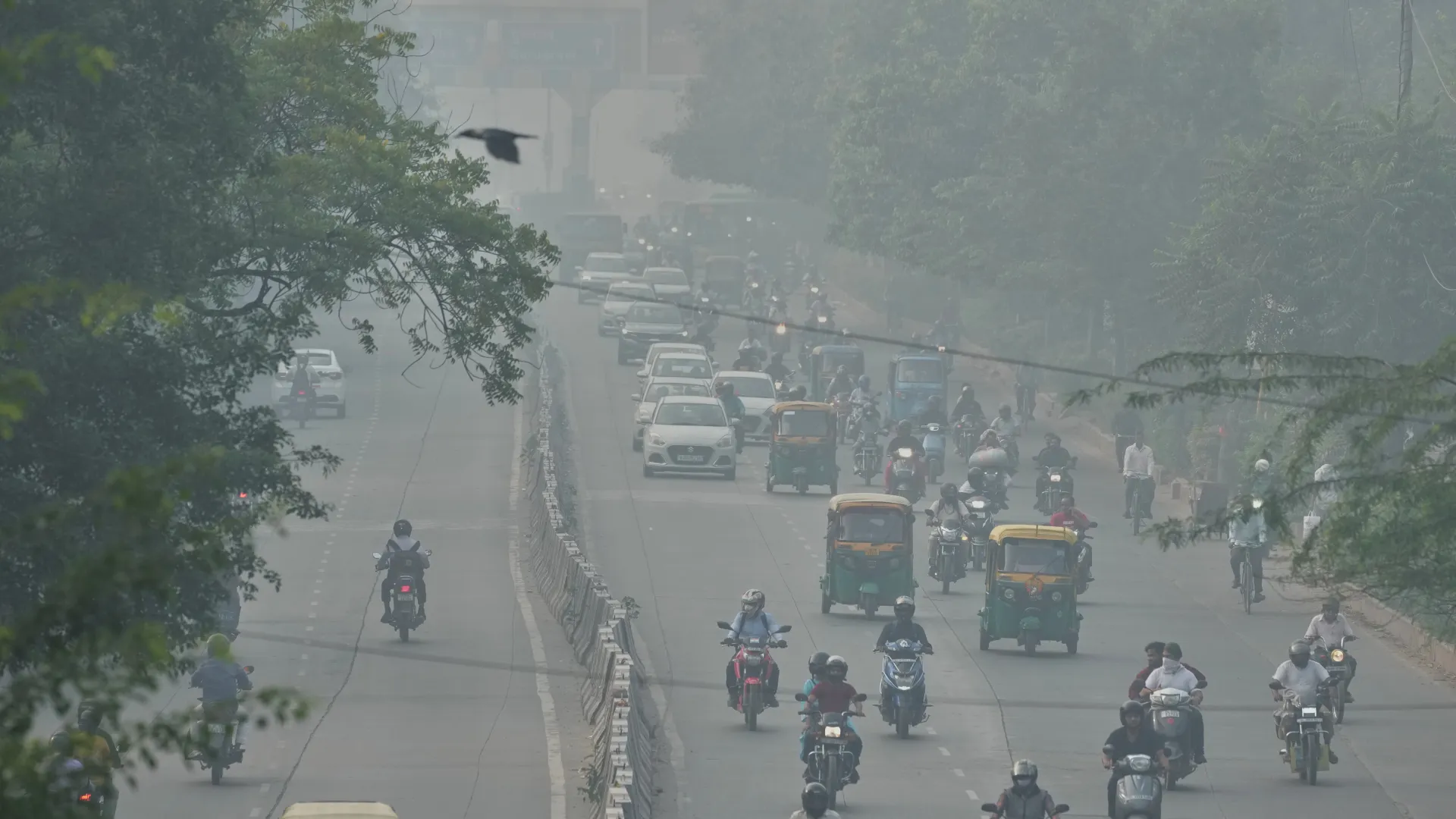 India Covered in Thick Smog After Diwali Festival
